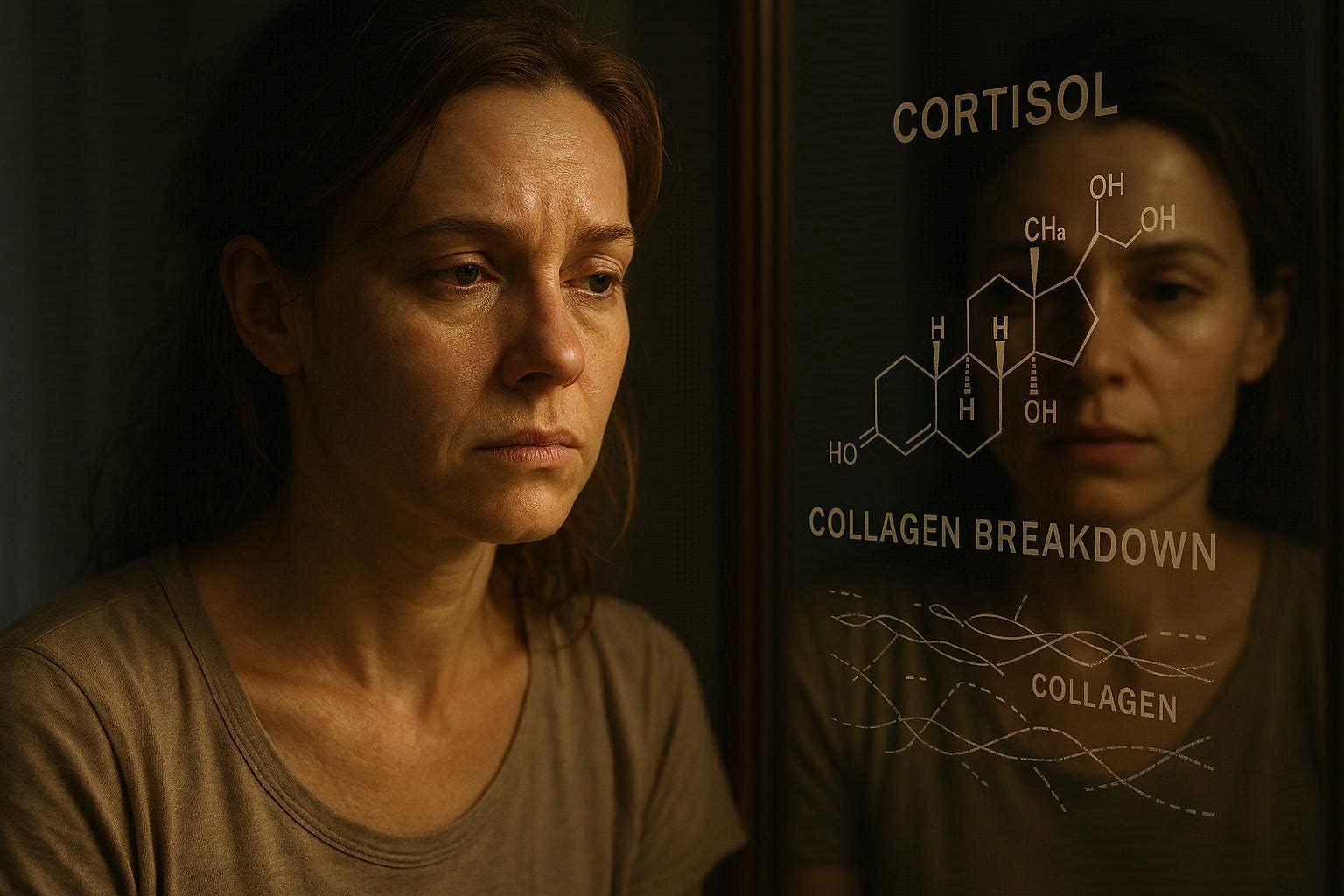 The Cortisol Face: Why You Look Exhausted Even When You’re Sleeping 8 Hours